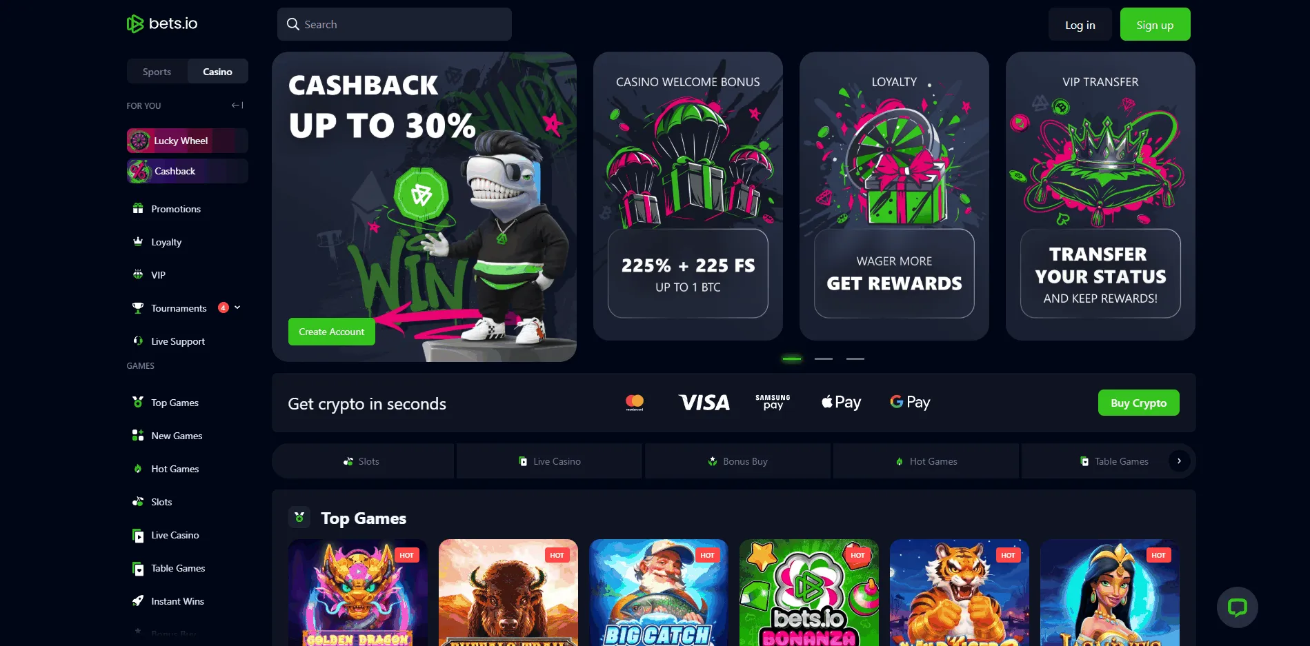 Bets.io Online Casino