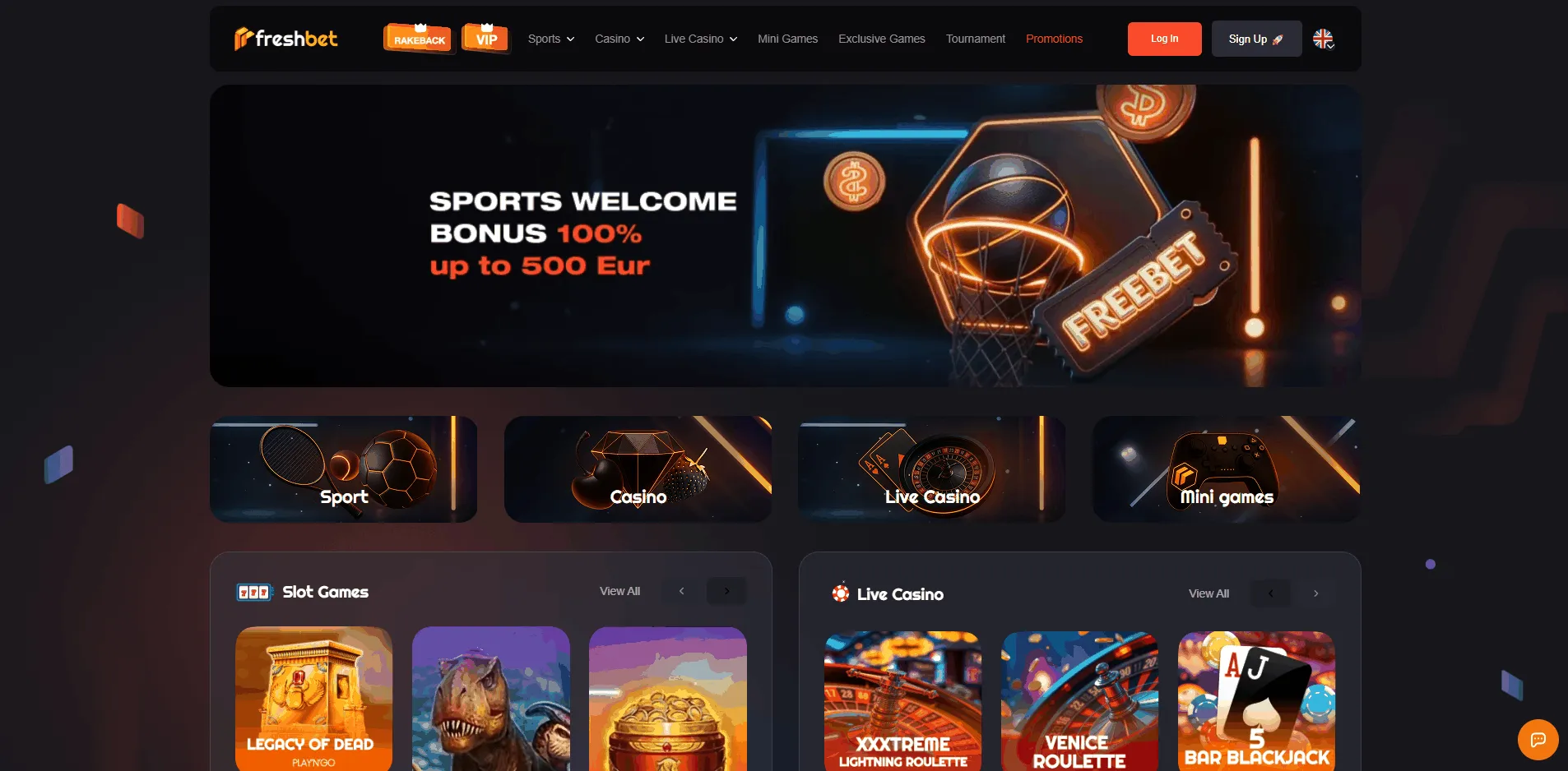 FreshBet Online Casino